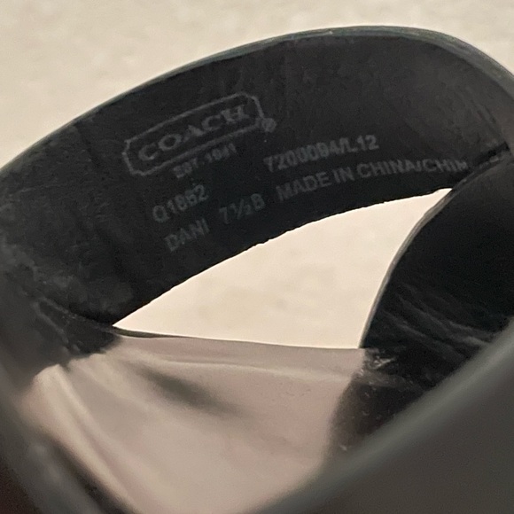 COACH Black Heels - Picture 11 of 13